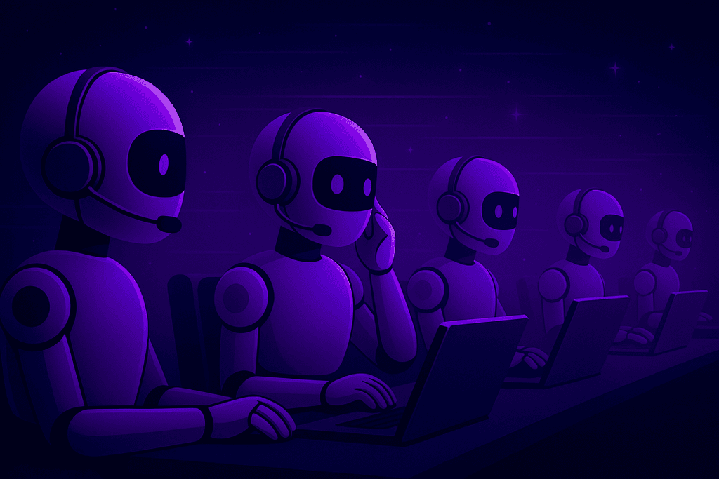 Chatbots automatizados de asistencia al cliente con inteligencia artificial de Bravos respondiendo dudas a clientes