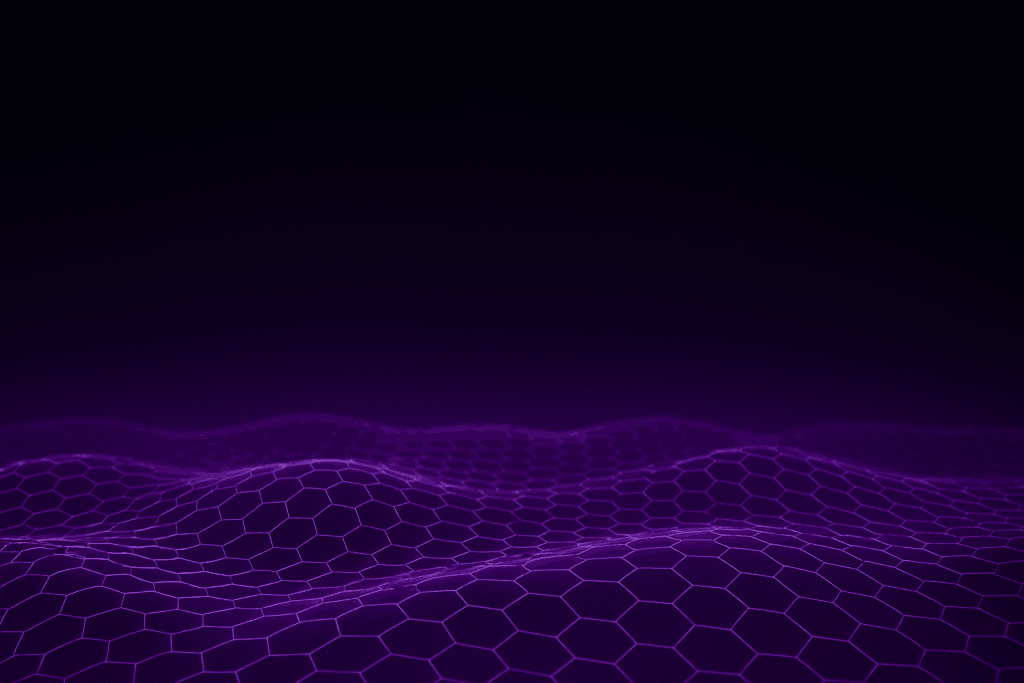 Patrón geométrico de inteligencia artificial creado por la agencia de automatización Bravos AI